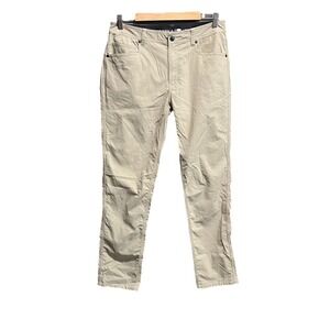 Western Rise Beige Evolution Men's Travel Hiking Pants Size 32